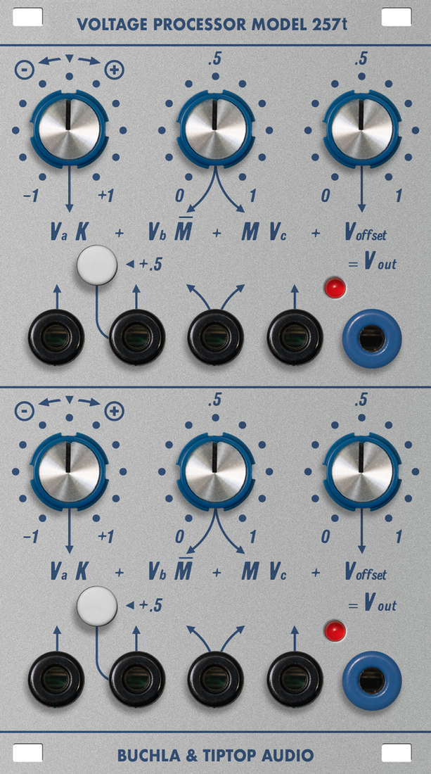 Buchla 257t Dual Voltage Processor