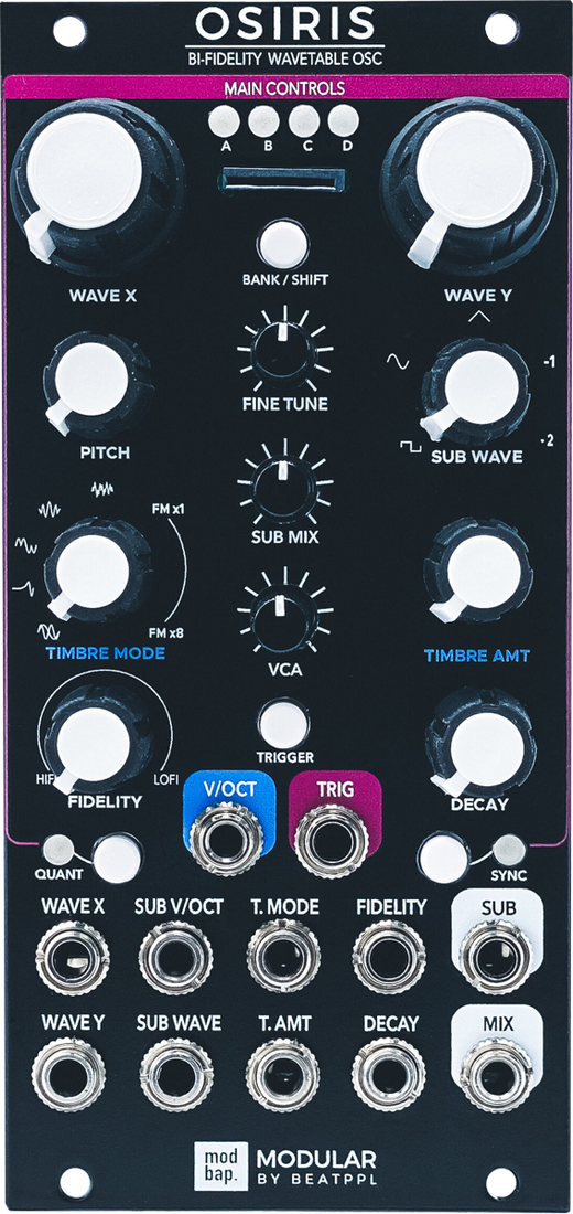 Osiris - Bi-Fidelity Wavetable Oscillator